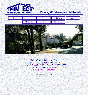 Trim Tech Web Screen Shot